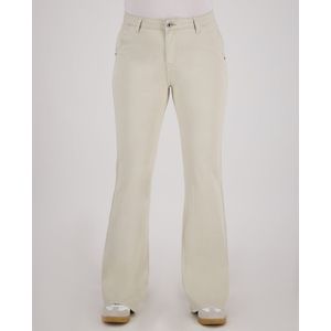 Pant Flare Superstretch Denim | Zand