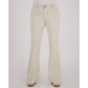 Pant Flare Superstretch Denim | Zand