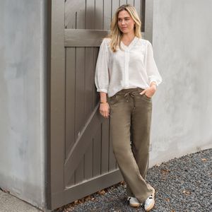 Pant Fleur Jogg Denim | Taupe