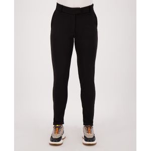 Pant Chino Brushed | Zwart - Travelstof van Je m'appelle