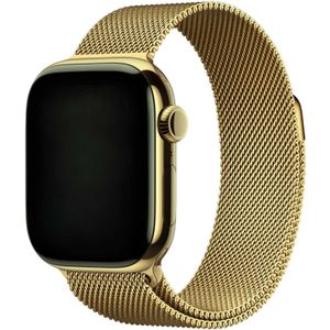 Apple Watch Milanaise Armband - Gold
