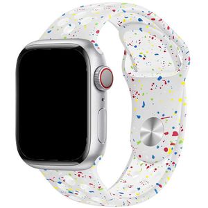 Apple Watch Doppel Sportarmband - pure platinum
