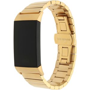 Fitbit Charge 3 & 4 Stahlgliederarmband - gold
