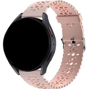 Samsung Galaxy Watch 7 helles Silikonband - rosa