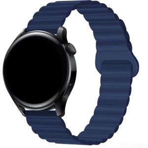 Samsung Galaxy Watch 4 magnetisches Silikonband - blau