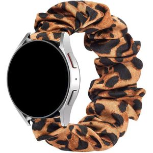 Samsung Galaxy Watch 7 Nylon Scrunchie ArmBand - Braun