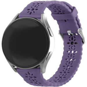 Samsung Galaxy Watch 6 helles Silikonband - lila
