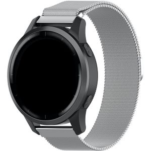 Samsung Galaxy Watch 4 Milanaise Armband - Silber