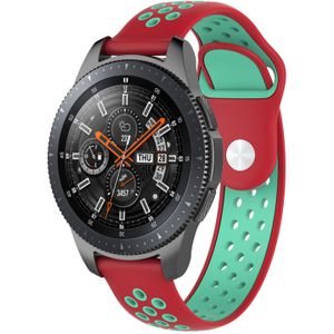 Samsung Galaxy Watch Doppel Sportarmband - rot-grün