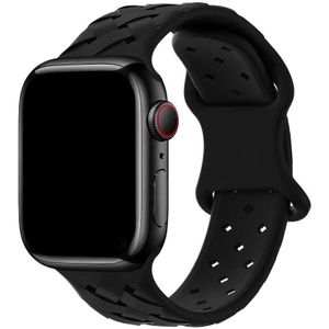 Apple Watch geflochtenes Sportarmband - schwarz