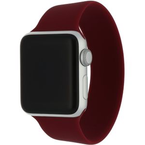 Apple Watch Solo Loop Sportarmband - weinrot
