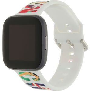 Fitbit Versa druck Sportarmband - Weihnachten Frohe Weihnachten