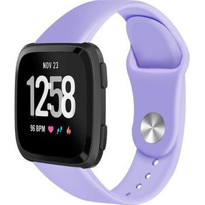 Fitbit Versa Silikon-Sportarmband - hell lila