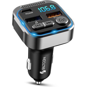 Siltcon - Bluetooth FM Transmitter - Auto