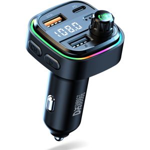 Siltcon - Bluetooth FM Transmitter - Auto - Snellader