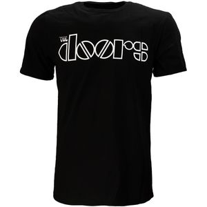 The Doors Logo Official Band T-Shirt - Officiële Merchandise