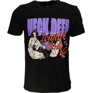 Neck Deep Lowlife Couple T-Shirt - Officiële Merchandise