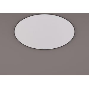 Hipp Design 8500 ovale spiegel matzwart 100x60cm