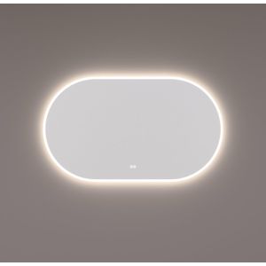 Hipp Design 13700 ovale spiegel 120x70cm met LED en spiegelverwarming