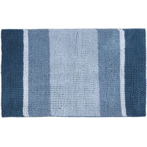 Badmat Differnz Fading 60x90 cm Microfiber Blauw Differnz