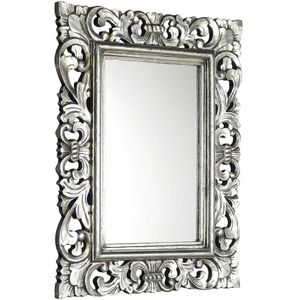 Sapho Scule barok spiegel met zilver omlijsting 40x70cm