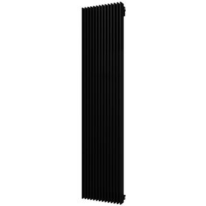 Plieger Antika Retto designradiator verticaal middenaansluiting 1800x415mm 1556W antraciet metallic