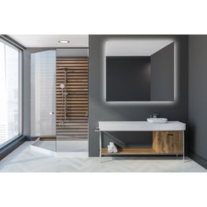 Gliss Design Basic spiegel met LED-verlichting en verwarming 160x70cm