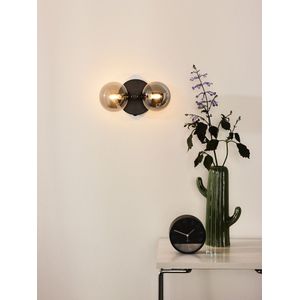 Lucide Tycho wandlamp 2x G9 zwart