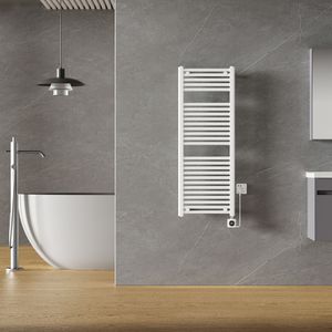 Calor Elara elektrische radiator met Smart Wifi 45x118.5cm glans wit 700W