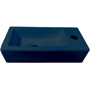Best Design Farnetta fontein rechts 37x18cm donkerblauw mat