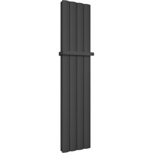 Eastbrook Guardia handdoekbeugel verticale radiator 37.5cm mat antraciet
