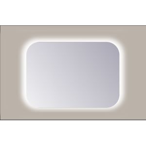 Sanicare Q-mirrors spiegel 60x75cm met LED verlichting 3000K en sensor