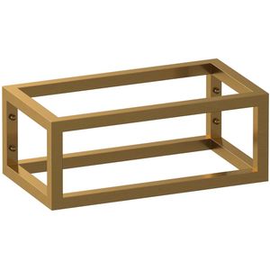 Brauer Believe frame voor fontein 40cm messing geborsteld PVD