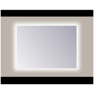 Sanicare Q-mirrors spiegel zonder omlijsting / PP geslepen 120 cm. rondom Ambiance cool White leds