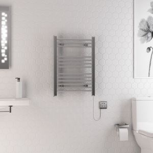 Eastbrook Biava elektrische handdoekradiator 50x70cm 250W chroom