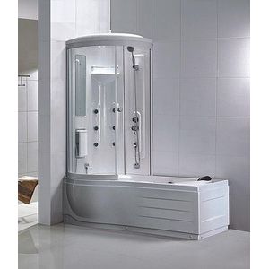 Mueller Ibiza complete bad/douche combinatie 170x85x218cm links