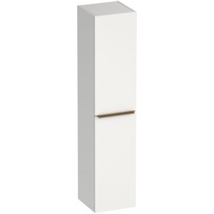 VASAGLE Badmeubel, Badkamerkast, Opbergkast, 60 X 30 X 60 Cm Met 2 Lamellendeuren In Hoogte Verstelbaar Legbord Met Grepen Scandinavische Stijl Mat Wit Bbc05wt VASAGLE Badmeubel, Badkamerkast, Opbergkast, 60 X 30 X 60 Cm Met 2 Lamellendeuren In Hoogte Verstelbaar Legbord Met Grepen Scandinavische Stijl Mat Wit Bbc05wt