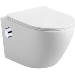 Sanigoods Star Luxe toilet met bidet sproeier wit glans