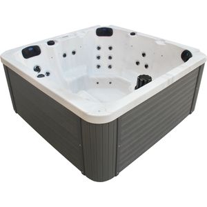 Badstuber Palma outdoor whirlpool 5-persoons wit