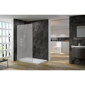 Mueller Private douchewand melkglas 120x200cm 10mm Anti-kalk