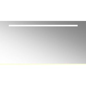 Plieger Uno Plus spiegel m. geïntegreerde LED verlichting horizontaal + verwarming 120x60cm en indirecte verlichting onderzijde