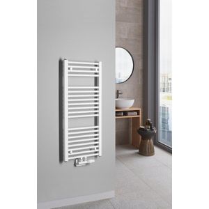 Aqualine Direct badkamer handdoek radiator 45x96cm wit 447Watt
