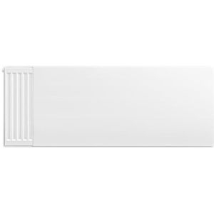 Eastbrook plaat voor paneelradiator 130x50cm wit glans