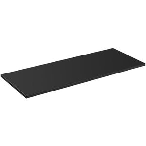 Comad Adele Black FSC wastafel toppaneel 120cm zwart mat