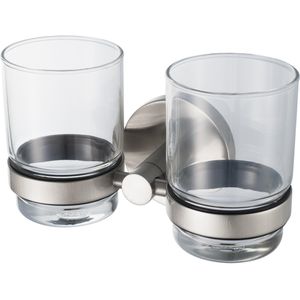 Haceka Pro2500 Glashouder dubbel RVS