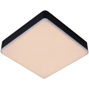 Lucide Ceres vierkante plafondlamp 21.5cm 30W zwart