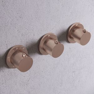 Saniclear Plus Curved thermostaatkraan afbouwdeel geborsteld koper