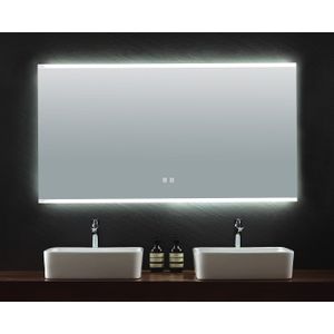 B-Stone Enfin spiegel met LED-verlichting en spiegelverwarming 140x70cm