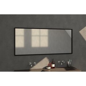 Sanituba Silhouette 160x70cm spiegel met zwarte omlijsting