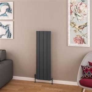 Eastbrook Withington radiator 35x120cm aluminium 742W antraciet